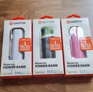Power bank, Griffin Reserve Portable Power Bank  2500mah