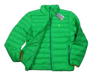 Polo Ralph Lauren Men's Toucan Green Packable Quilted Puffer Performance Jacket - Picture 1 of 5