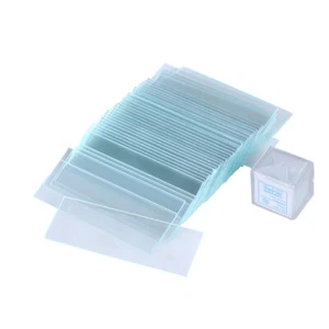 Microscope Accessories Blank Slide Child Square Cover Glass Slides - Picture 1 of 12