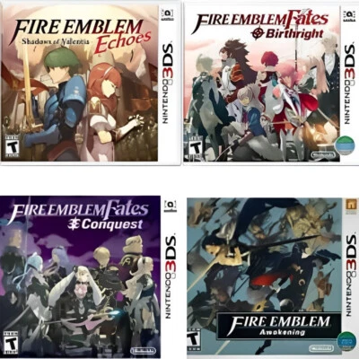 Fire Emblem Echoes Shadows of Valentia + Fates Birthright + Conquest + Awakening - Image 1 of 4