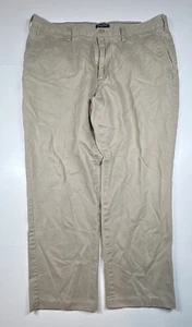 Pantalones Nautica Pantalones Calce Ajustado Caqui Para Hombre 38X30 Beige Informal 100% Algodón - Imagen 1 de 8