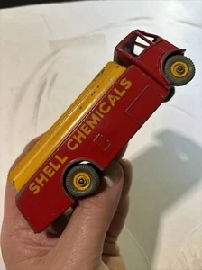 Vintage Original Dinky Toys Shell Oil Co Chemicals Gas Tanker Truck Auto Toy - Picture 1 of 24