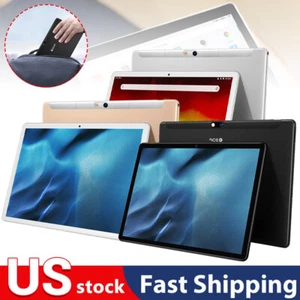 2025 10 inch Tablet Android 13 Tablets 4GB RAM 64GB ROM Dual Camera Bluetooth - Picture 1 of 15