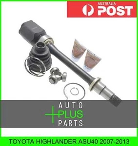 Fits TOYOTA HIGHLANDER ASU40 2007-2013 - INNER CV JOINT RIGHT 27X40X24 - Picture 1 of 1