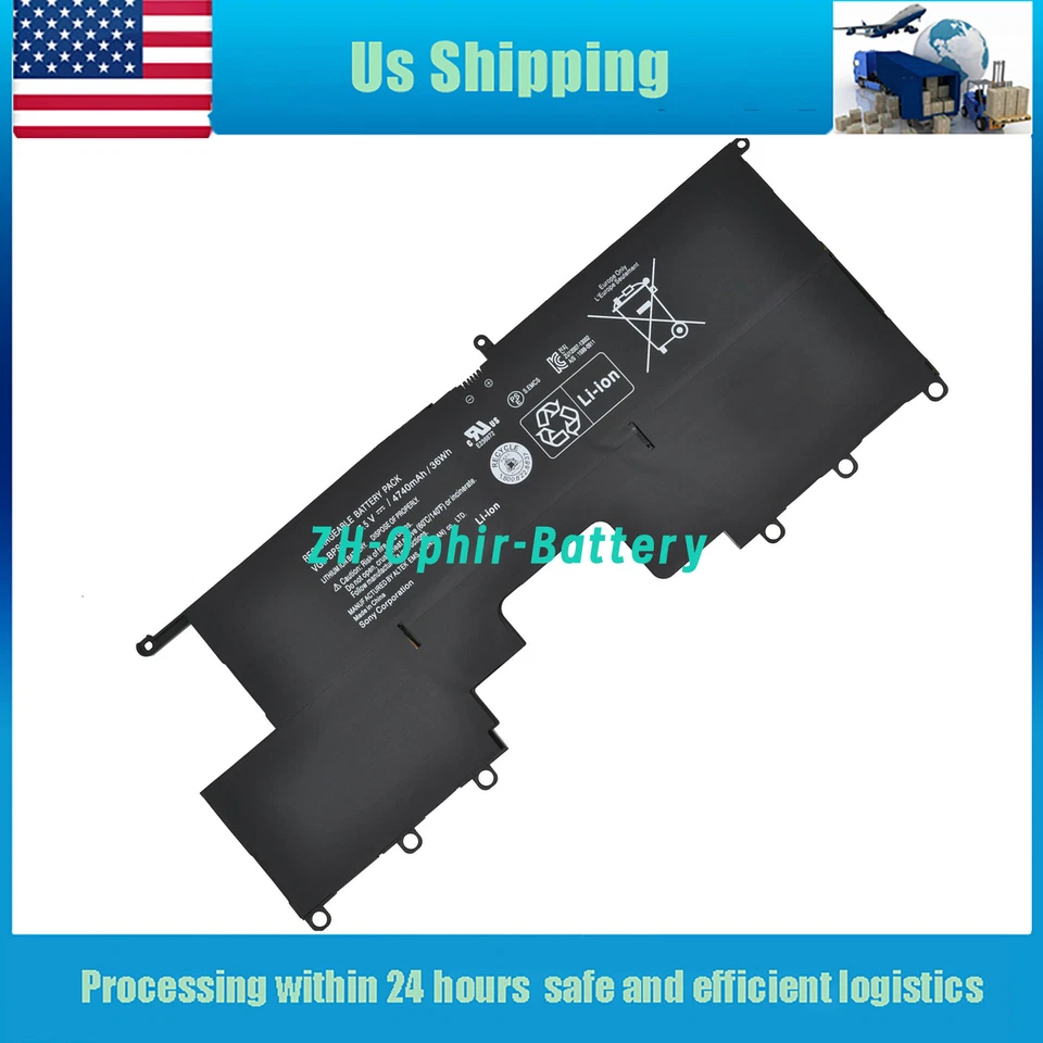 New VGP-BPS38 battery for SONY SVP1322BPXB SVP132A1CL SVP132A1CU SVP1322DCXS - Image 1 of 4