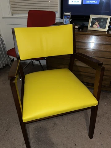 vintage mid century modern arm chair Cover