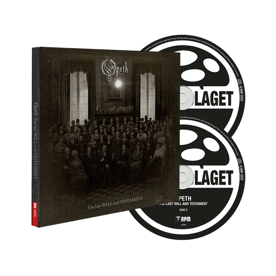 OPETH - The Last Will And Testament - CD + Blu-Ray - Ltd. Digipak - Bild 1 von 2