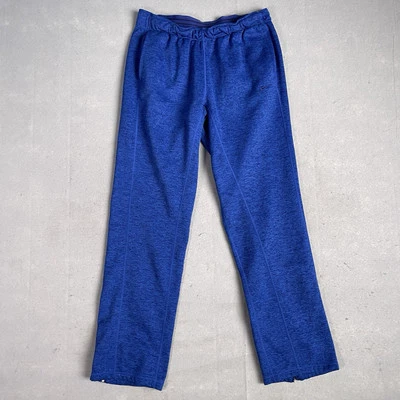 NIKE Jogger Men Medium Blue Sweatpant Athleisure Track Pant Zip Ankles - Image 1 of 4