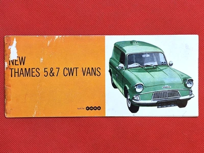 1961 New THAMES 5/7 CWT VAN UK Launch Sales Brochure (Ford Anglia) - Image 1 of 4