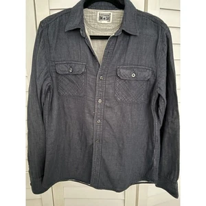 Converse One Star Shirt Jacket Button Up Long Sleeve Pockets Mens Size M - Picture 1 of 10