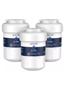 3 Pk Glacier Fresh Filter GE Kenmore (MWFA, GWF, HDX, FMG-1, WFC1201, RWF1060) - Picture 1 of 7