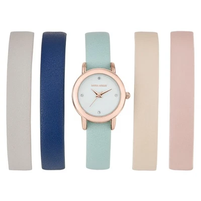Juego de 5 correas intercambiables mini caja redonda para mujer Laura Ashley 26 mm Foto 1 de 4