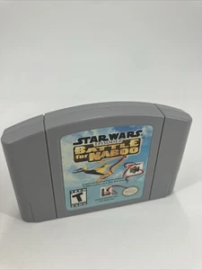 Star Wars: Episode 1: Battle For Naboo Nintendo 64 N64 Spiel Cartridge getestet - Bild 1 von 4