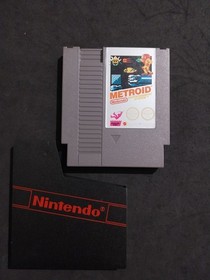 METROID NINTENDO NES PAL A MATTEL ITA UTILIS&Eacute; SEULEMENT CARTRIDGE