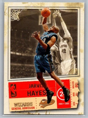 Fleer Authentix #44 2004-05 admisión general Jarvis Hayes #/100 Foto 1 de 2