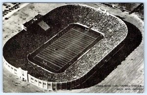 TARJETA POSTAL VINTAGE DEL ESTADIO DE FÚTBOL NOTRE DAME SOUTH BEND INDIANA AÑOS 40-50 - Imagen 1 de 2
