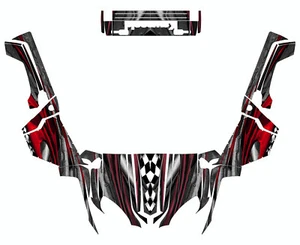 2007 2009 Kawasaki Terxy Genesis Design Decal Graphic Kit Wraps 4x4 off road utv - Bild 1 von 9