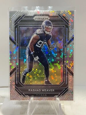 Rashad Weaver 2022 Panini Prizm Silver Disco Tennessee Titans - Image 1 of 2