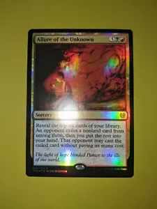 FOIL Allure of the Unknown x1 Theros: Beyond Death 1x Magic the Gathering MTG - Picture 1 of 1