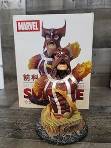 Sunfire 2003 Art Select Marvel Rogues Gallery X-Men 6" Collector Statue Bust - Picture 1 of 14