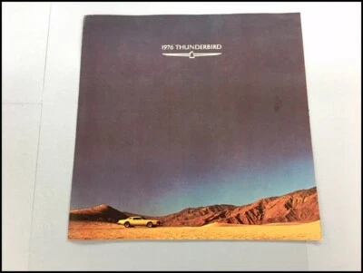 1976 Ford Thunderbird Original Car Sales Brochure Catalog Foto 1 de 4