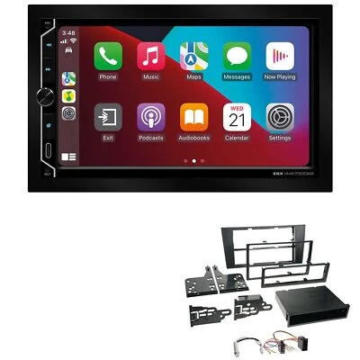 Wifi Apple CarPlay Android Auto DAB+ Autoradio für Audi A4 1999-2001 schwarz - Bild 1 von 4