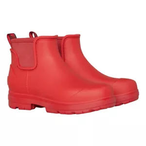 UGG Womens Droplet Iconic Boots Red - Picture 1 of 5