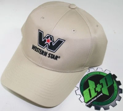 Western Star Semi Camionero Sombrero Gorra de Bola Camión Ajustable Trasero Diesel Engranaje Tostado Foto 1 de 2
