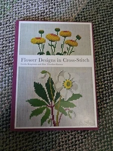 1973 Gerda Bengtsson Cross Stitch Patterns in Color Vintage Flowers Designs - Bild 1 von 4