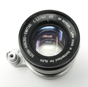 Kern Macro-Switar 50mm f1.8 AR Macro Lens for Alpa 35mm Cameras
