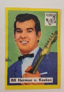 Herman Van Keeken Hank Hermans Vlinder Matchbox Labels Trading Cards Film Music - Picture 1 of 2