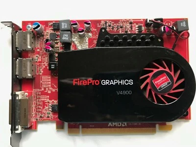 AMD ATI FirePro V4900 Graphics Card 1GB GDDR5 1 x DVI  2 x Display Port PCI-E  - Image 1 of 2
