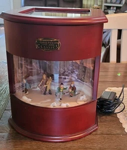 Thomas Pacconi 1900-2000 Classics Light Up Animated Christmas Music Box w Discs - Picture 1 of 11