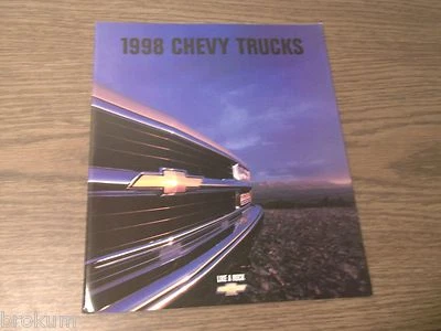 Chevrolet Chevy Trucks 1998 como nuevo 28 páginas folleto de ventas del concesionario (R-74] Foto 1 de 4