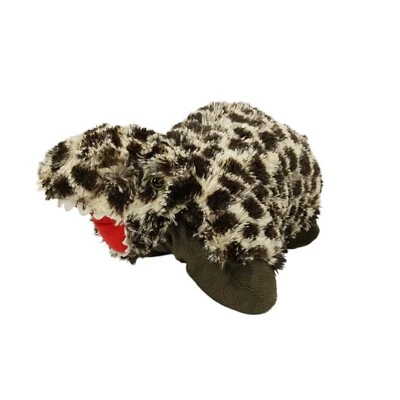 Pillow Pets Pee Wees Rexy T Rex Plush Brown Spotted Stuffed Animal Toy - Image 1 of 4