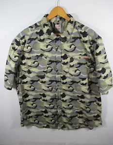 Dickies Camo Ripstop Shirt Men 3XL Short Sleeve - Picture 1 of 4