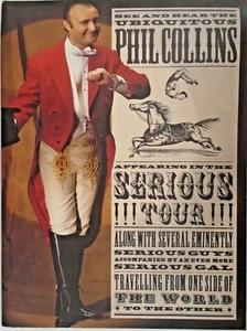 Phil Collins Serious World Tour Programm - Bild 1 von 3