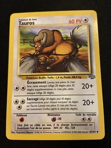 Pokemon Tauros 47/64 Jungle FRANCÉS FR - Imagen 1 de 2