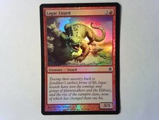 Foil Lagac Lizard	 Rise of the Eldrazi - Magic the Gathering Mtg Red