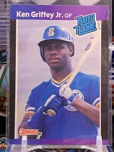 1989 Donruss Baseball #33 Ken Griffey Jr  RC JH