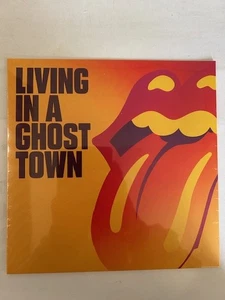 Online Limited Edition The Rolling Stones / Living In A Ghost Town 10 Inch Color - Picture 1 of 2
