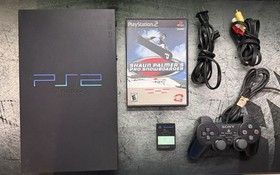 Sony PlayStation 2 Black Console SCPH-39001 Bundle with Game