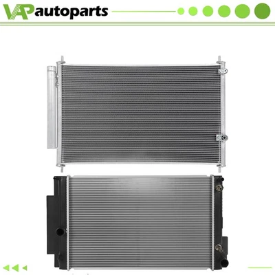 For 2008 2009 10 11 12 13 14 2015 Scion xB Radiator & Condenser Cooling Assembly Foto 1 de 4