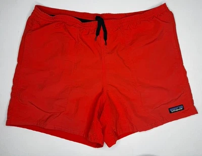 Pantalones Cortos Forrados Patagonia Baggies 5” | Rojo Naranja | Pequeños Foto 1 de 4