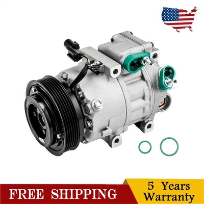 Compresor de aire acondicionado con embrague para Kia Optima 2007-2008 06-2009 Hyundai Sonata 2,4 L Foto 1 de 4