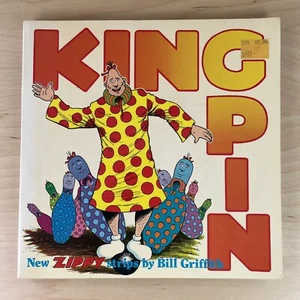 1986 King Pin by Bill Griffith - Zippy Comics - Stated First Edition RARE SIGNED - Picture 1 of 15