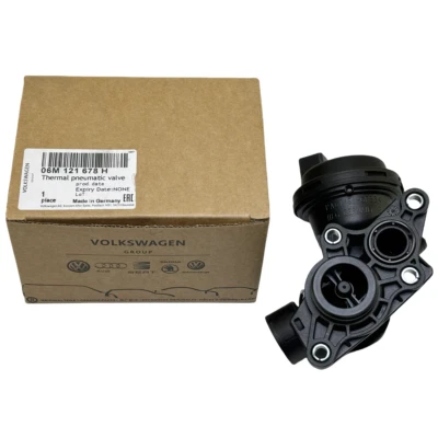 OEM Engine Coolant Thermostat Kit For VW Audi A8 Q7 EA839 2.9 3.0 06M121678H Foto 1 de 4