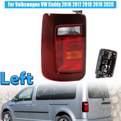 Left Side Tail Light Rear Brake Stop Lamp For Volkswagen VW Caddy 2016-2020 - Image 1 of 4