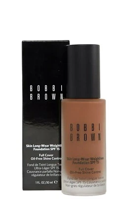 NiB Bobbi Brown Long-Wear Weightless Foundation SPF 15 Full Size Espresso 10 - Image 1 of 2