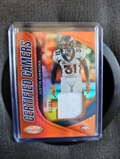 2022 Panini Certified JUSTIN SIMMONS  Jersey Card #9/99